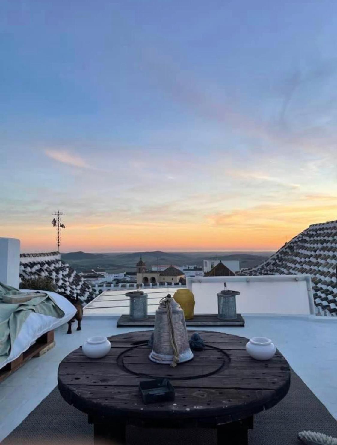 Casa Antigua - Terraza Con Vistas Al Mar Alojamento de Acomodação e Pequeno-almoço Medina-Sidonia